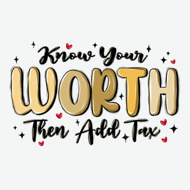 Know Your Worth Urban Heavy Tee by MaliasSmallBusiness | Teevron