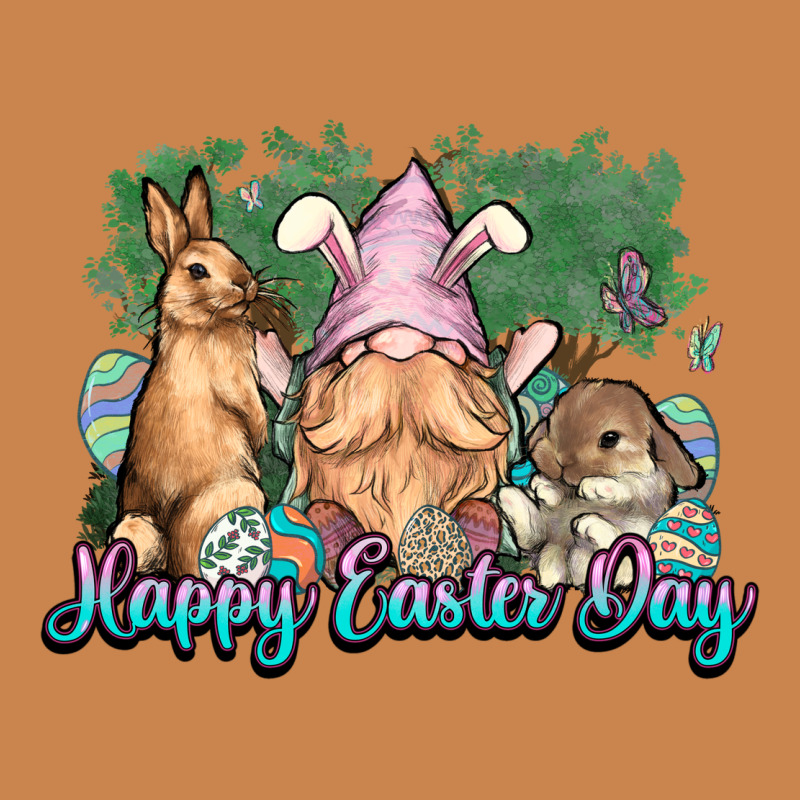 Gnome Bunny Happy Easter Day Heavyweight Hoodie by HowdyJamesFarm | Teevron