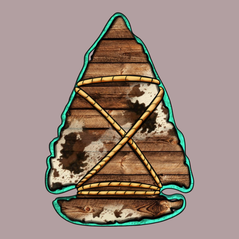Cowhide Wooden Arrowhead Vintage Hoodie by Jasminsmagicworld | Teevron