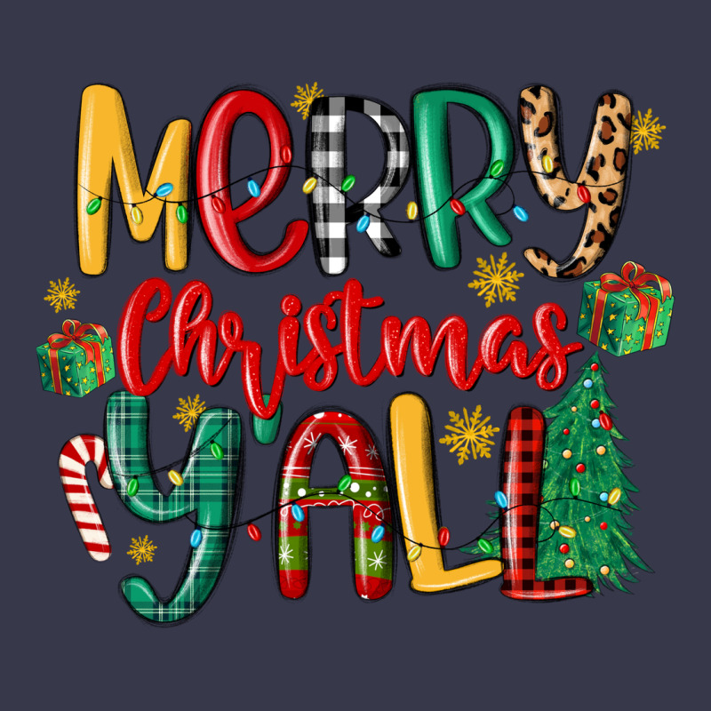 Merry Christmas Y'all Long Sleeve Tee by MaliasSmallBusiness | Teevron