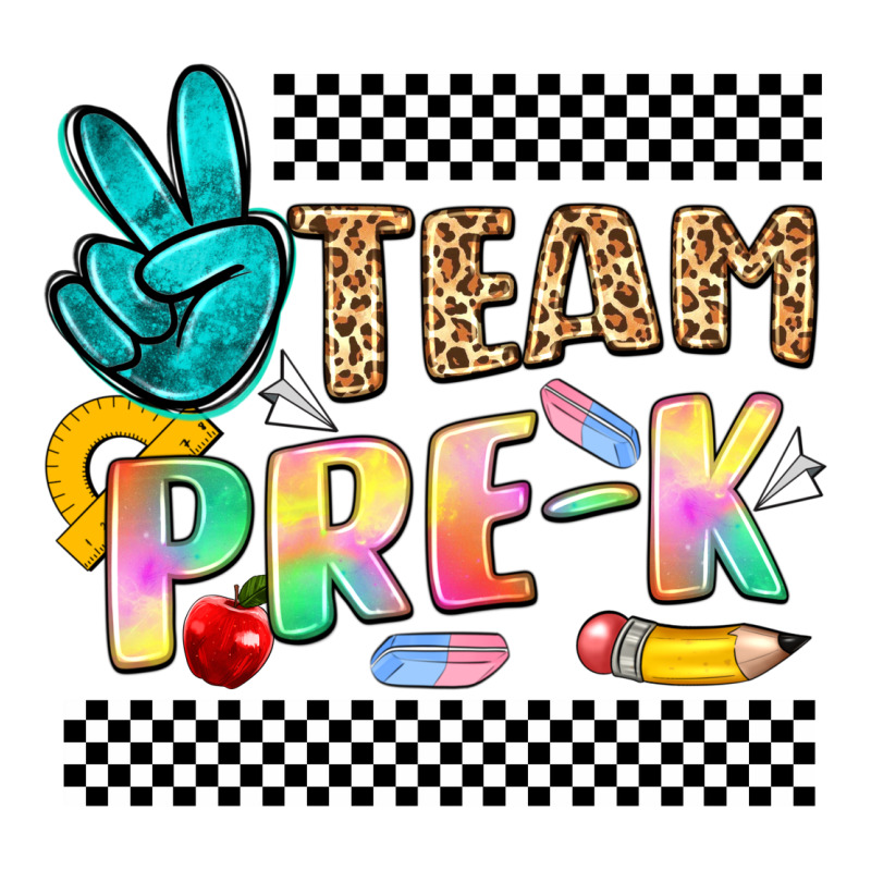 Team Pre K Long Sleeve Tee by NancyCooperArtShop | Teevron