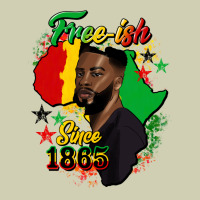 Free Ish Since 1865 Black Man Heavy Core Tee | Teevron