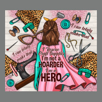 I Rescue Craft Supplies I'm Not A Hoarder I'm Hero Premium Hoodie | Teevron