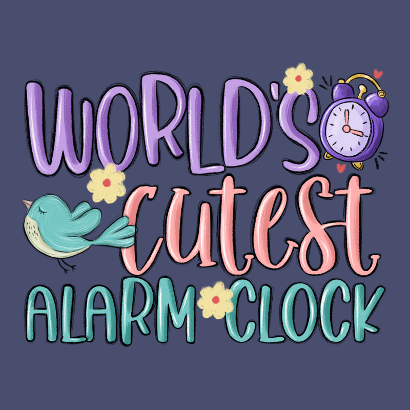 World's Cutest Alarm Clock Vintage Tee by MaliasSmallBusiness | Teevron