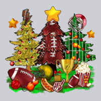 Christmas With American Football Trees Bbs Urban Hoodie | Teevron