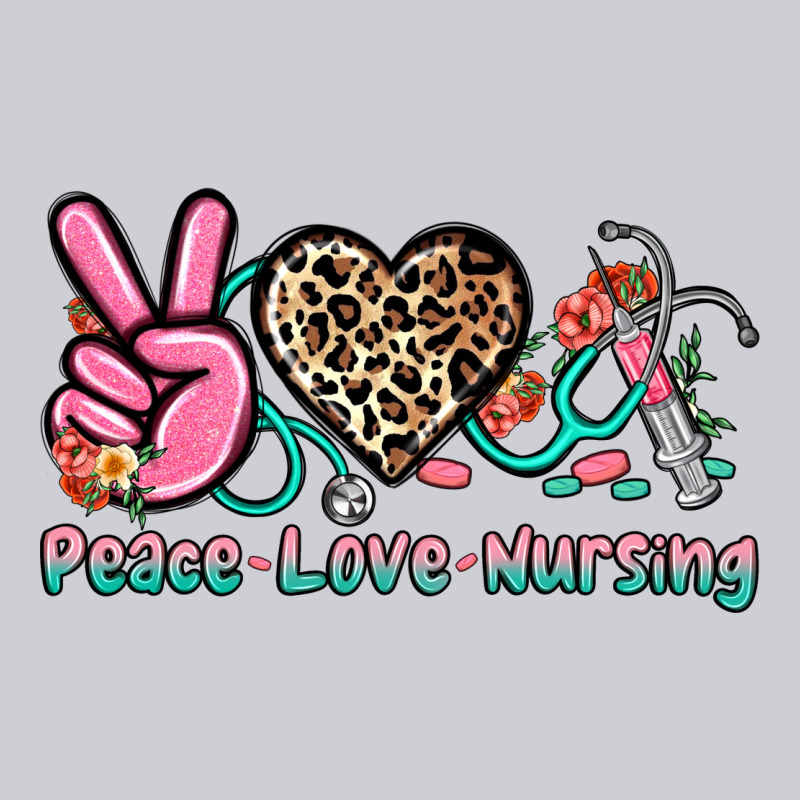 Peace Love Nursing Heavyweight Sweatshirt by NancyCooperArtShop | Teevron