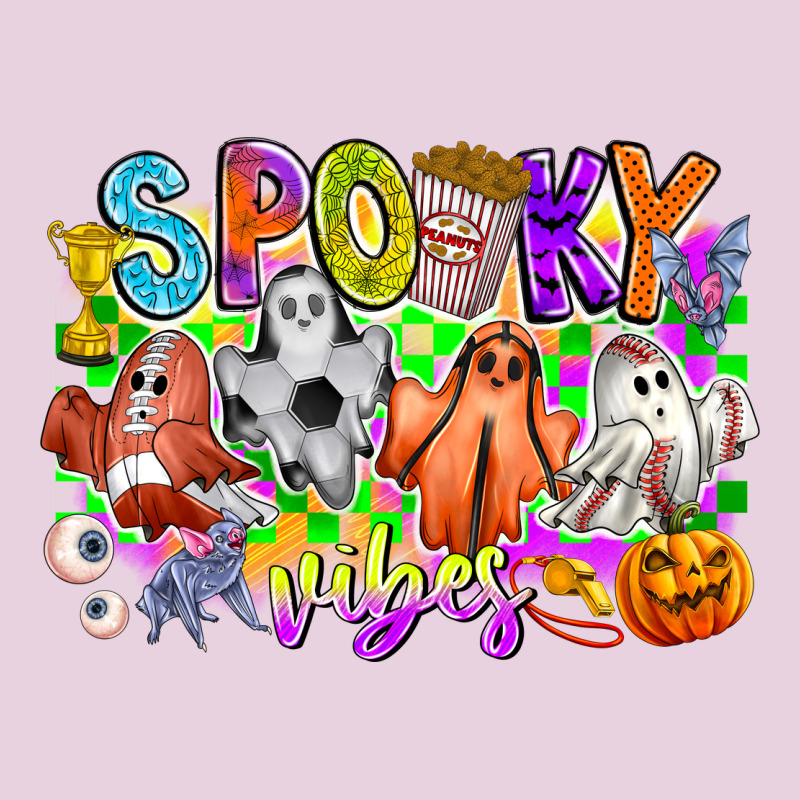 Spooky Vibes Ghost Classic Tee by CowhideDigitalArt | Teevron