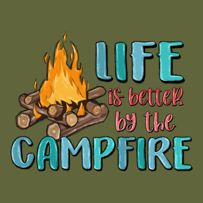 Life Is Better By The Campfire Classic Tee by MaliasSmallBusiness | Teevron
