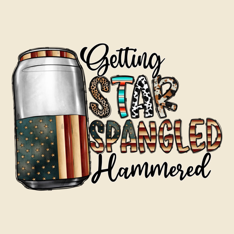 Getting Star Spangled Hammered Ladies Tee by CowhideDigitalArt | Teevron