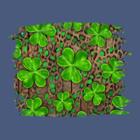 St Patrick's Day Shamrock And Leopard Distressed Vintage Hoodie | Teevron
