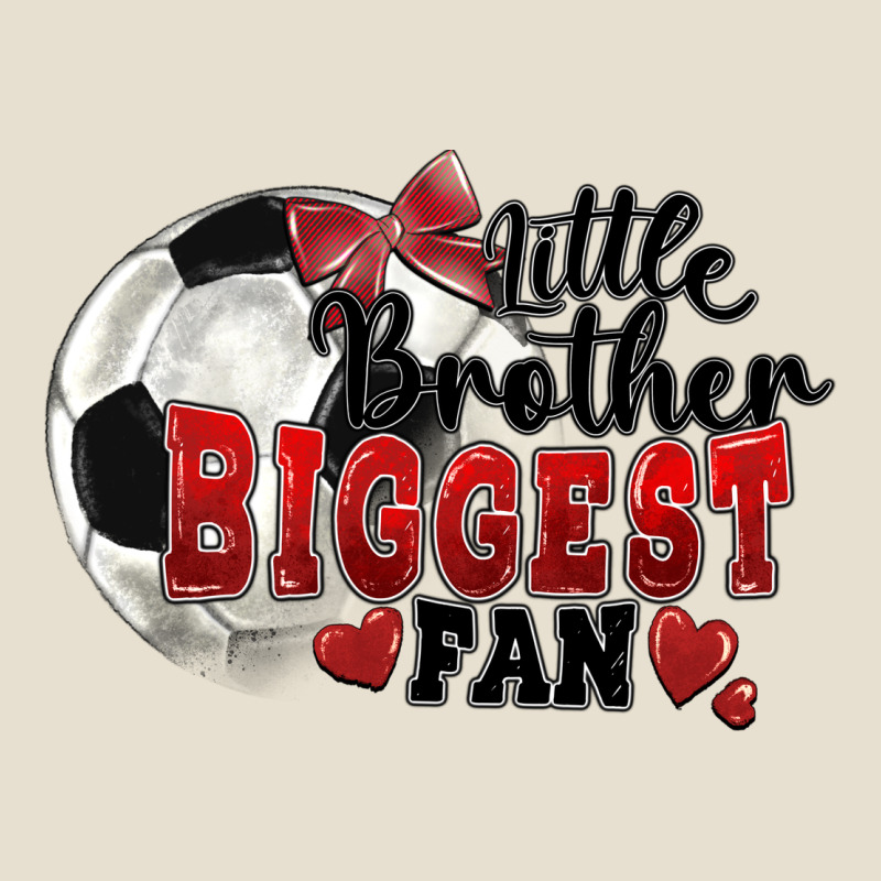 Little Brother Biggest Fan Soccer Urban Hoodie by FaDigitalArtStudio | Teevron