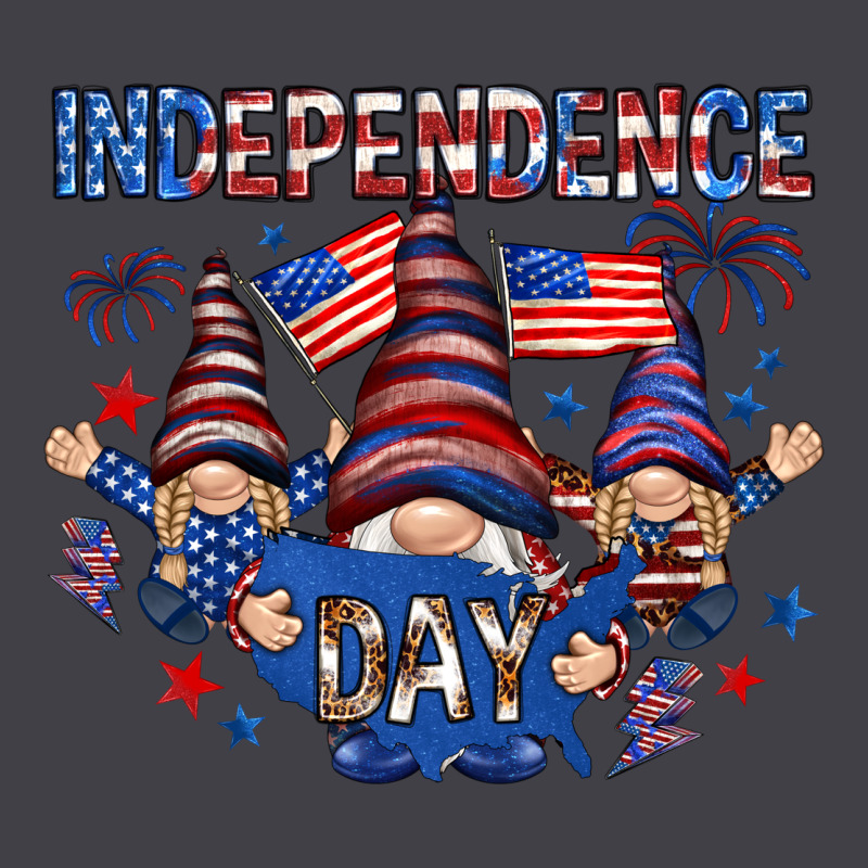Independence Day With Gnomies Heavyweight Hoodie by HowdyJamesFarm | Teevron