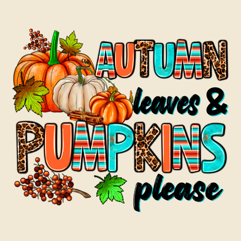 Autumn Leaves Pumpkin Please Premium Tee by AdoDesignShop | Teevron