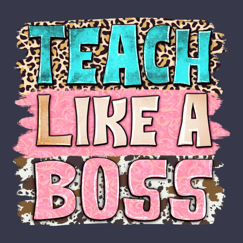 Teach Like A Boss Long Sleeve Tee by NancyCooperArtShop | Teevron
