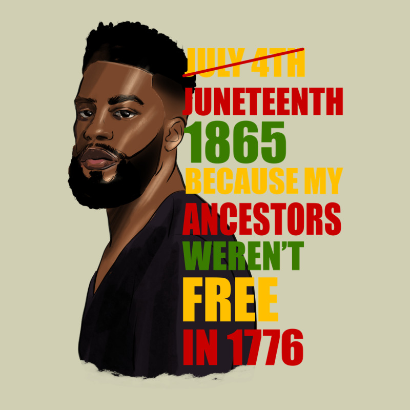 Juneteenth 1885 Because My Ancestors Weren't Free In 1776 Black Man Heavy Core Tee by HRA Design Shop | Teevron