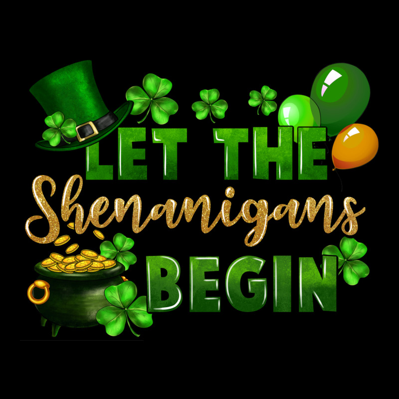 Let The Shenanigans Begin St. Patricks Day Urban Hoodie by FaDigitalArtStudio | Teevron
