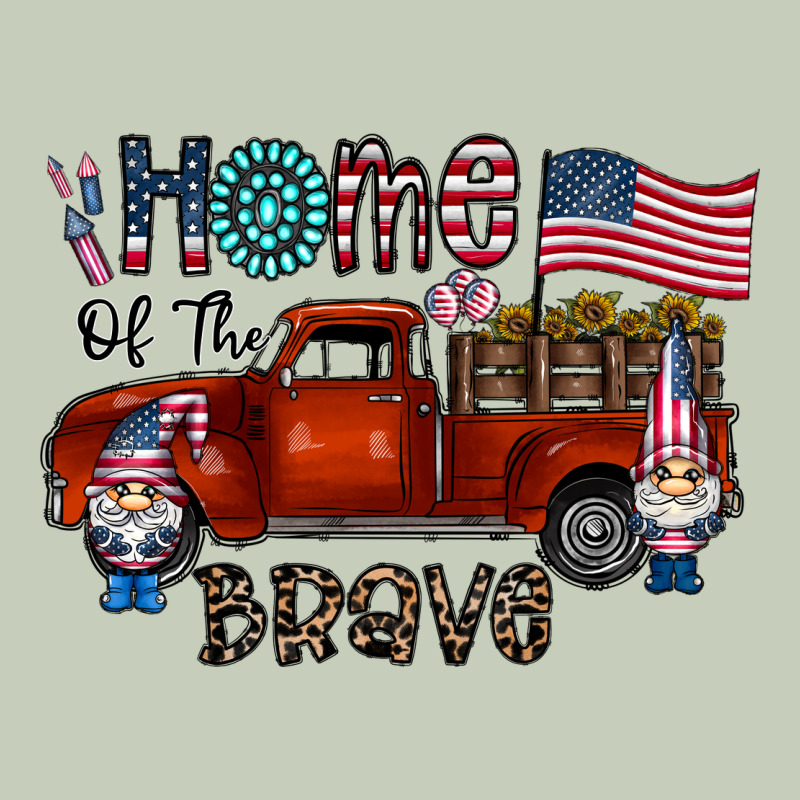 Home Of The Brave Ladies Tee by CowhideDigitalArt | Teevron
