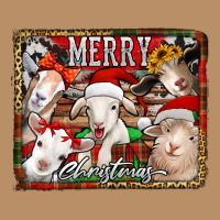 Merry Christmas Goats Vintage Hoodie | Teevron