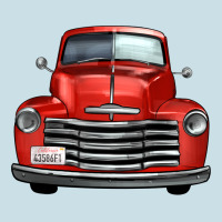 Western Red Truck Front View Ladies Tee | Teevron
