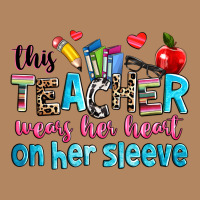 This Teacher Wears Her Her On Her Sleeve Long Sleeve Tee | Teevron