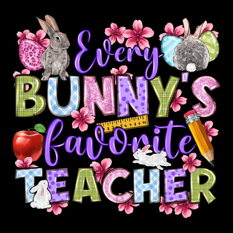 Easter Day Every Bunny's Favorite Teacher Ladies Tee by OliviaCreatesArt | Teevron