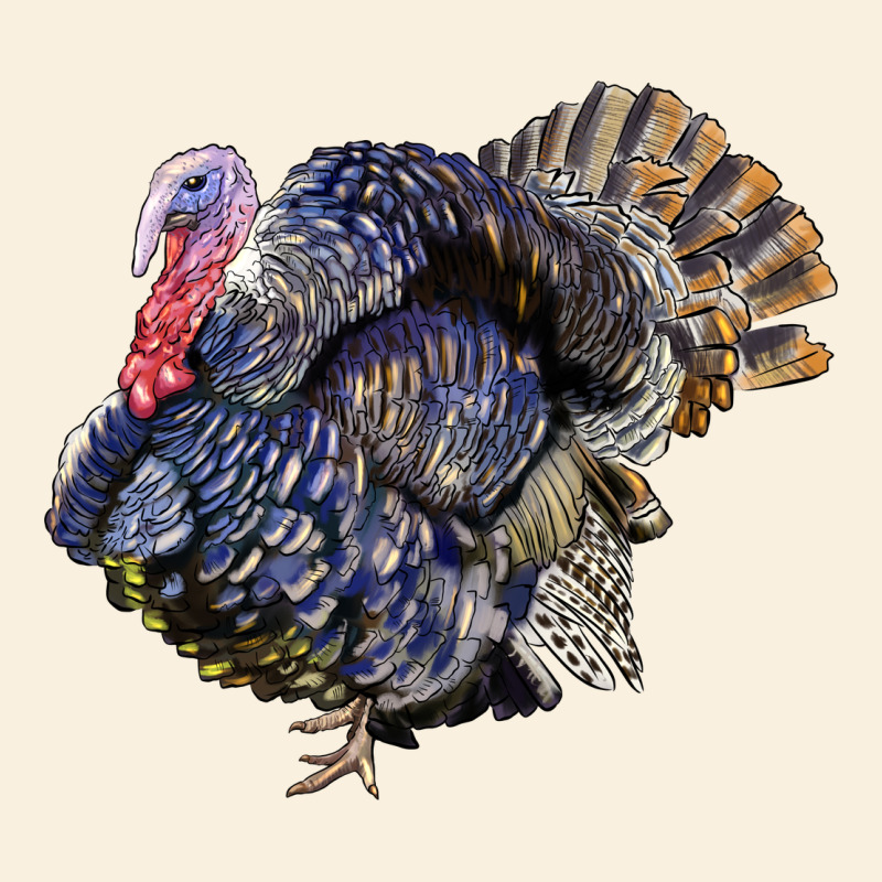 Bronze Turkey Vintage Hoodie by LillyAllenDesigns | Teevron
