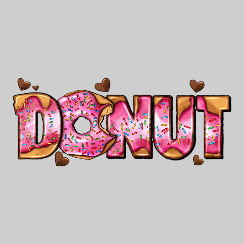 Donut With Donut And Hearts Premium Tee by AdoDesignShop | Teevron