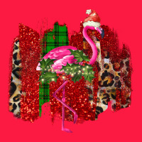 Christmas Flamingo Zipper Hoodie | Teevron