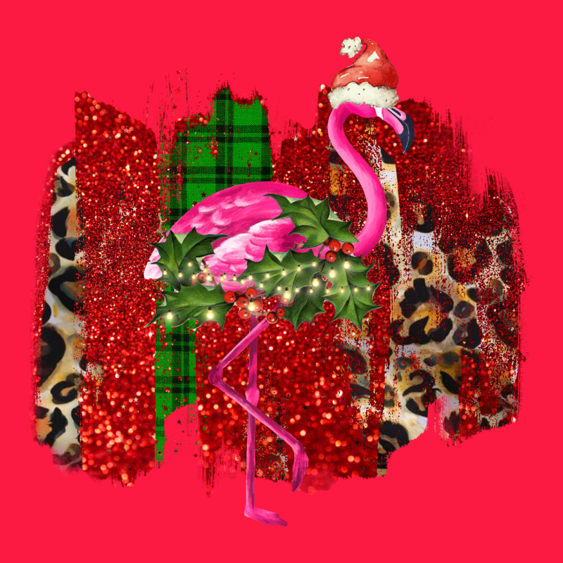 Christmas Flamingo Zipper Hoodie by Bettercallsaul | Teevron