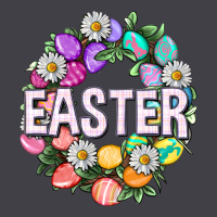 Easter With Eggs And Daisy Easter Day Heavyweight Hoodie | Teevron