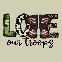 Love Our Troops Heavy Core Tee | Teevron
