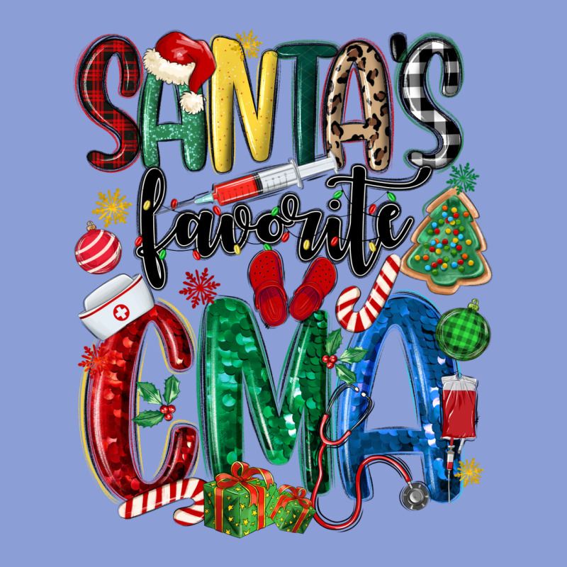 Santas Favorite Cma Nurse Long Sleeve Tee by MaliasSmallBusiness | Teevron