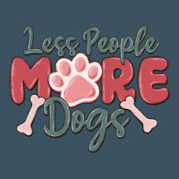 Less People More Dogs Urban Heavy Tee | Teevron