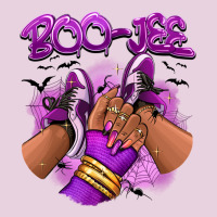 Boo-jee Halloween Afro Sneakers Ladies Tee | Teevron