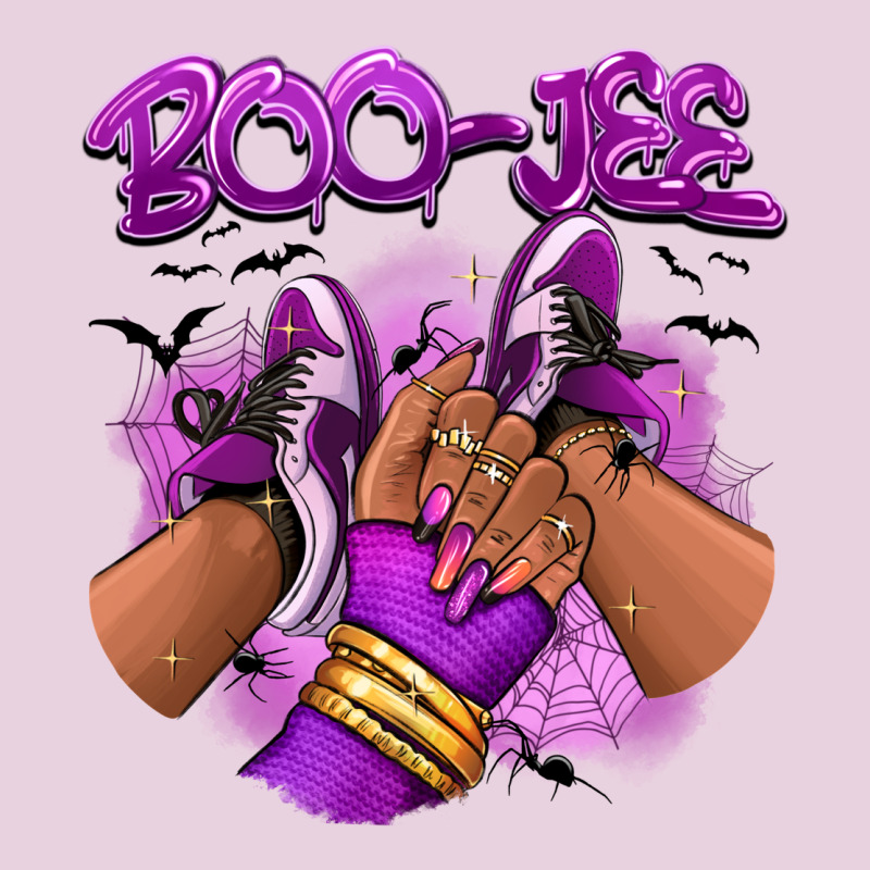 Boo-jee Halloween Afro Sneakers Ladies Tee by RanaPortraitStore | Teevron