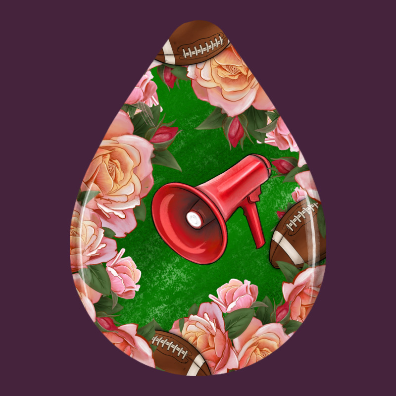 American Football And Western Roses Teardrop Premium Tee by BundleAndBundleShop | Teevron