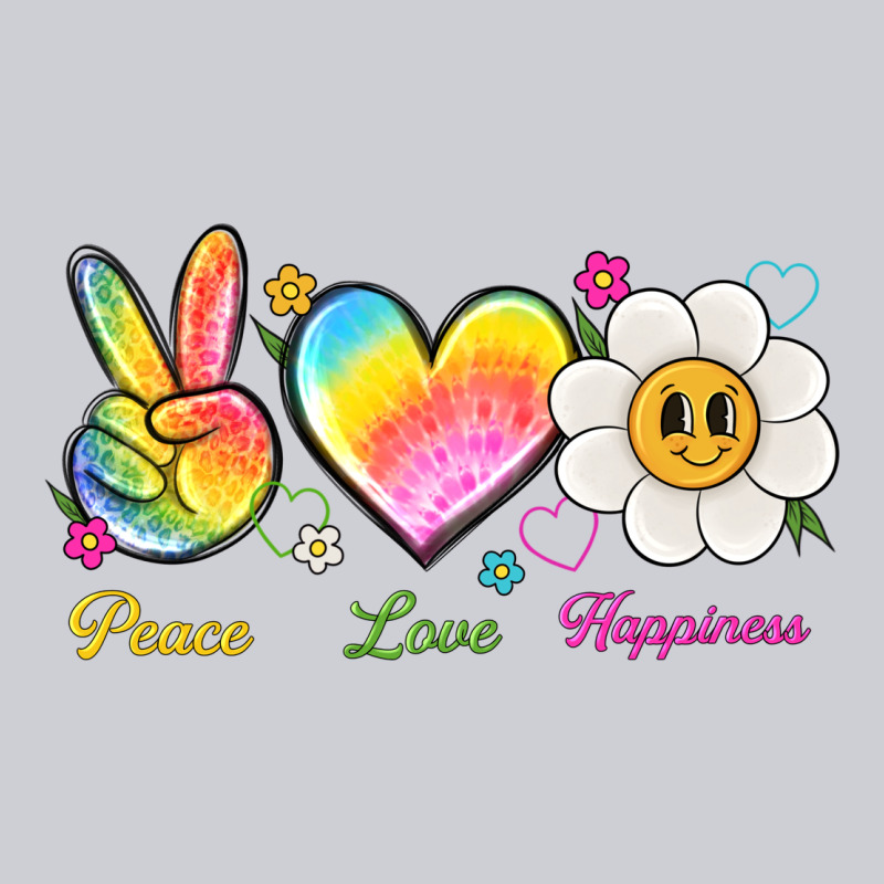 Peace Love Happiness Heavyweight Sweatshirt by NancyCooperArtShop | Teevron
