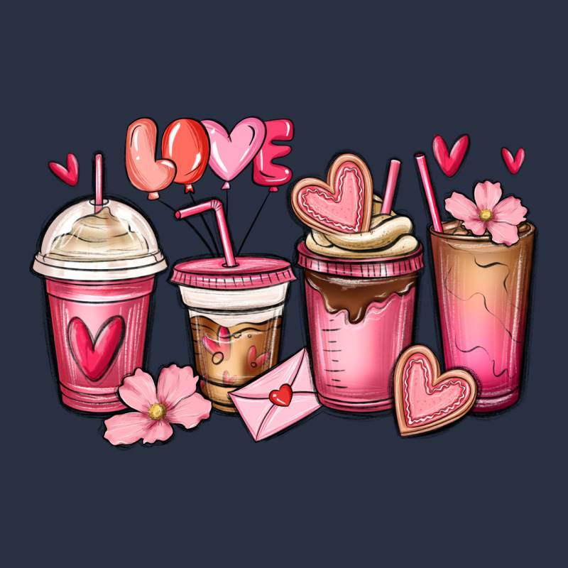 Valentines Day Coffee Cups Heavyweight Sweatshirt by MaliasSmallBusiness | Teevron