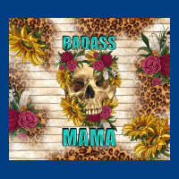 Badass Mama With Flowers Premium Sweatshirt | Teevron