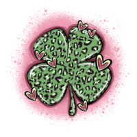 leopard shamrocks with hearts | Teevron