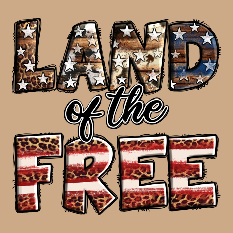 Land Of The Free America Western Pattern Vintage Hoodie by Jasminsmagicworld | Teevron