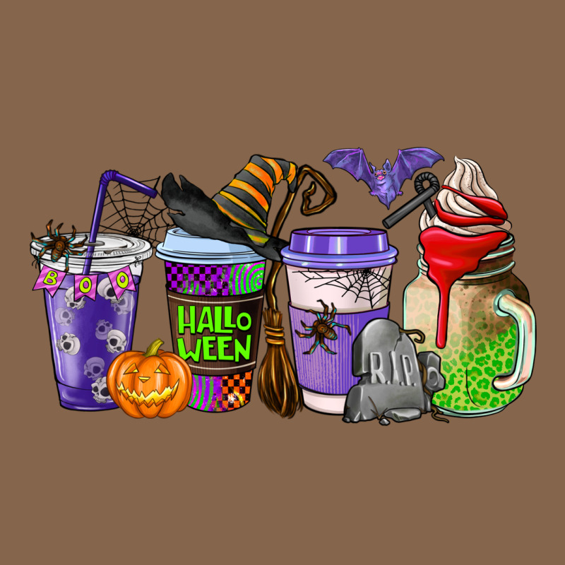 Halloween Coffee Cups Premium Tee by AdoDesignShop | Teevron