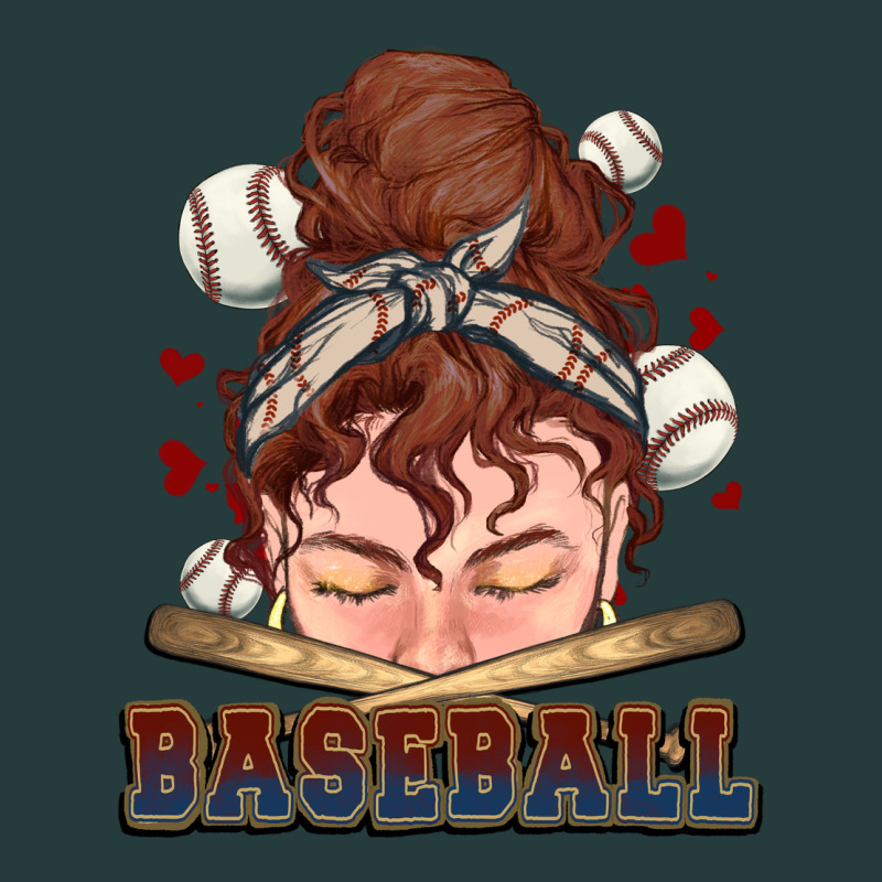 Messy Bun Baseball Premium Hoodie by HowdyJamesFarm | Teevron