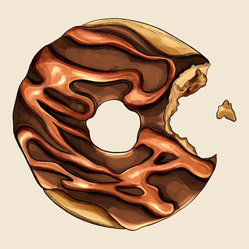 Chocolate Donut Premium Tee by AdoDesignShop | Teevron