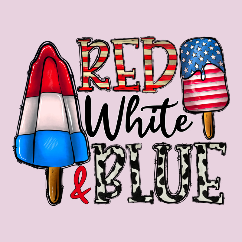 Red White Blue Ladies Tee by CowhideDigitalArt | Teevron