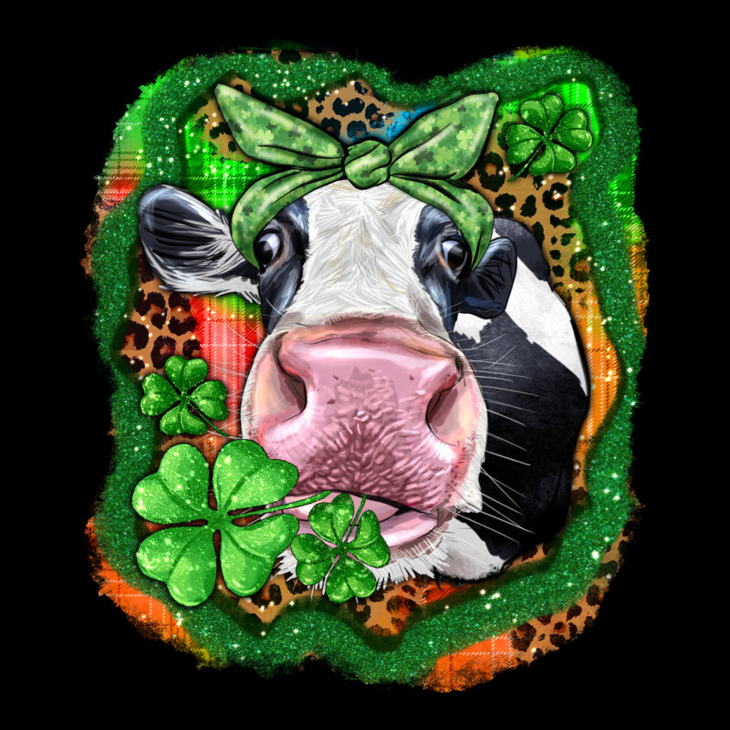 St. Patrick's Day Cow Urban Hoodie by FaDigitalArtStudio | Teevron