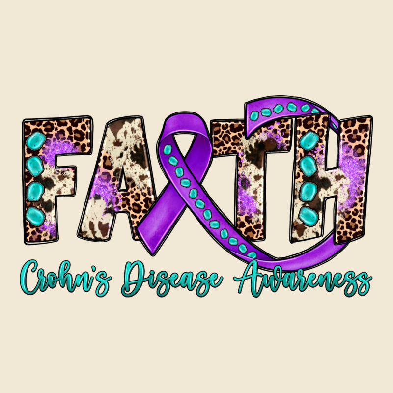 Faith Crohn's Disease Awareness Premium Tee by JahusDesignShop | Teevron