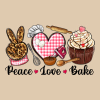 Peace Love Bake Heavyweight Sweatshirt | Teevron