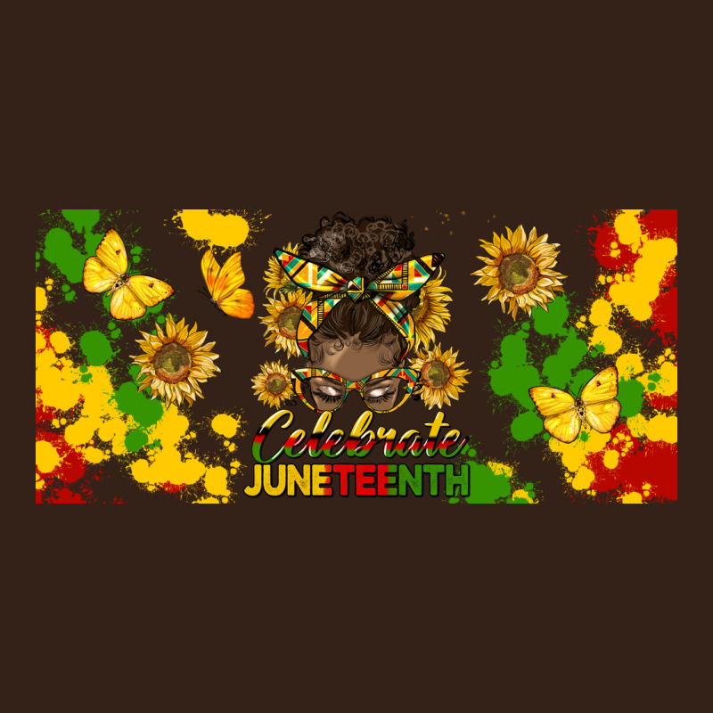 Celebrate Juneteenth Libbey Glass Heavy Core Tee by HRA Design Shop | Teevron