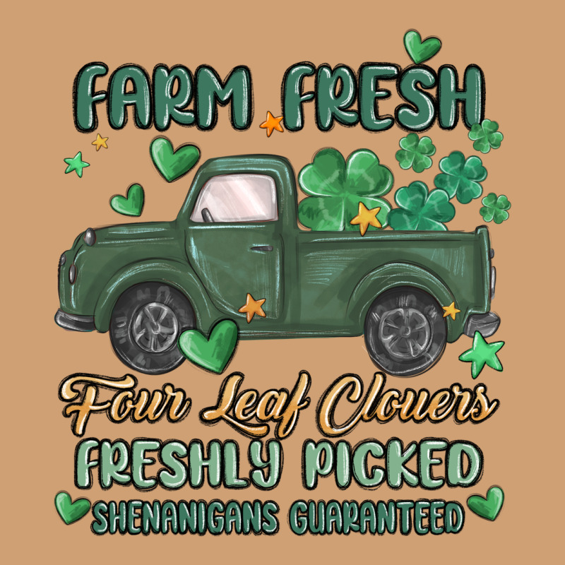 Farm Fresh Four Leaf Clovers Vintage Tee by MaliasSmallBusiness | Teevron